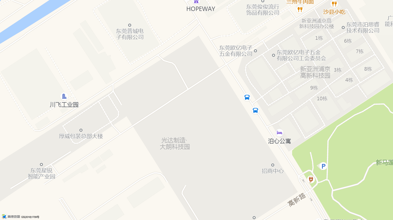 Location of Dongguan Xintai Metal Surface Treatment Co., Ltd.: No. 252 Dalang Shuixin Road, Dalang Town, Dongguan, Guangdong, China